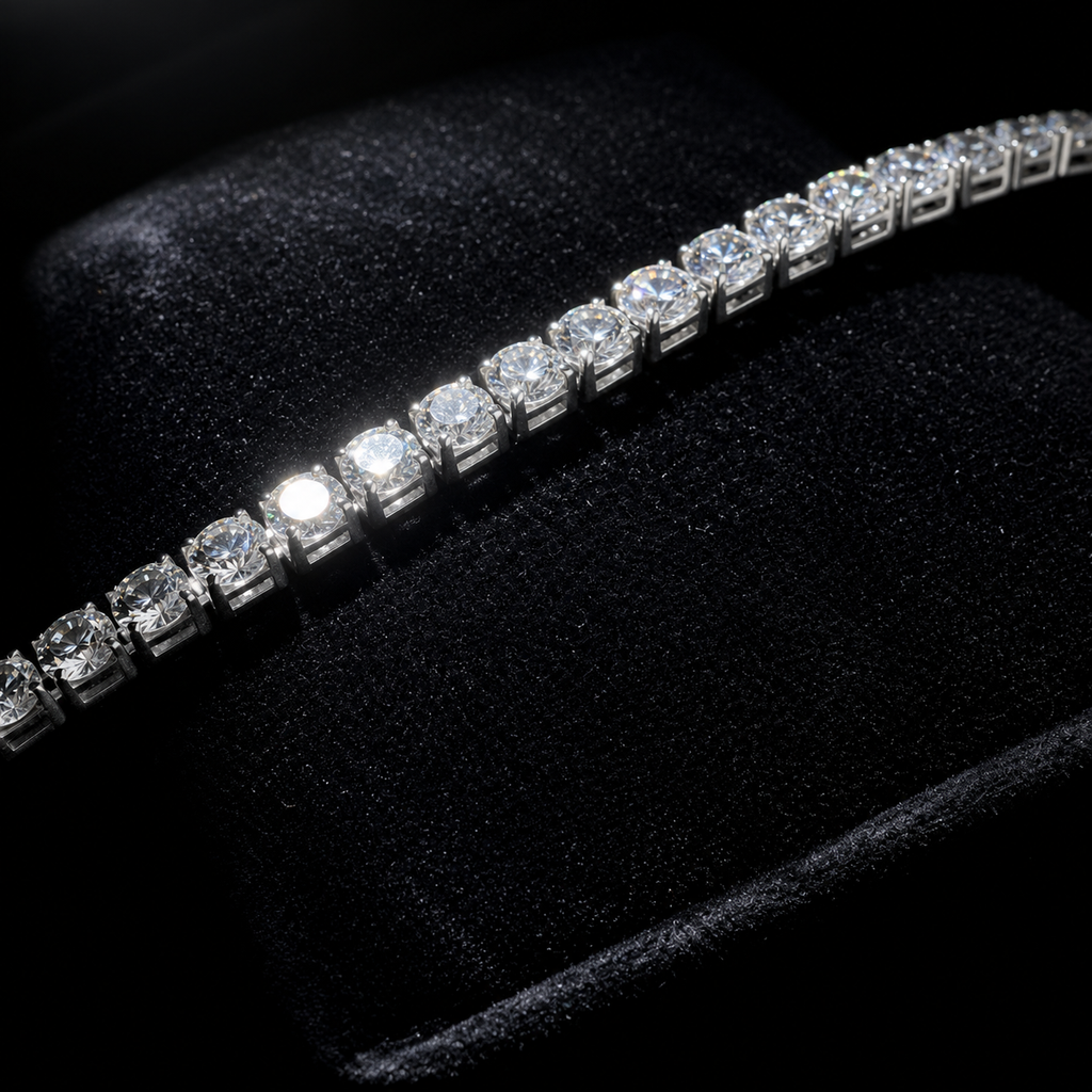Iced Out Tennis Bracelet
