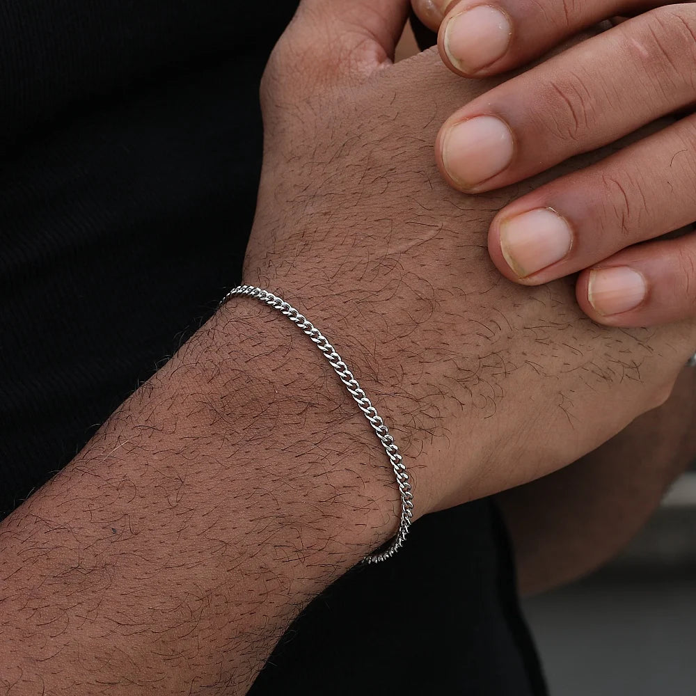 Gold Cuban Link Bracelet