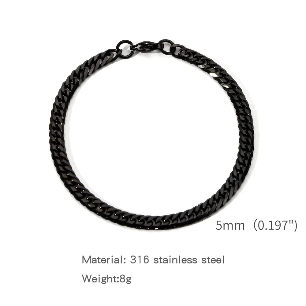 Gold Cuban Link Bracelet